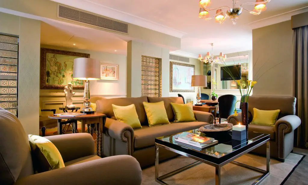 St Jamess Suite Living RoomSt James Hotel and Club London