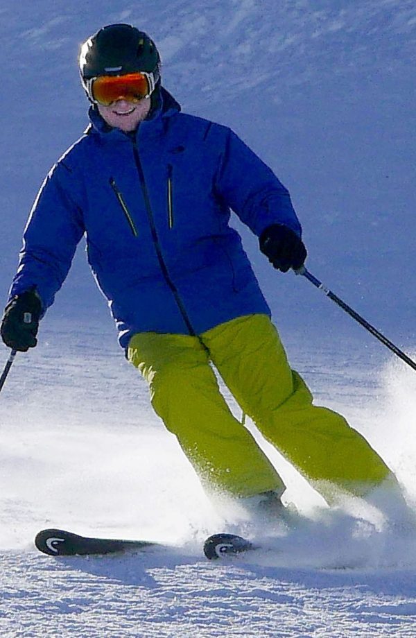 Pic 6 Rob Freeman' s first ski after illness