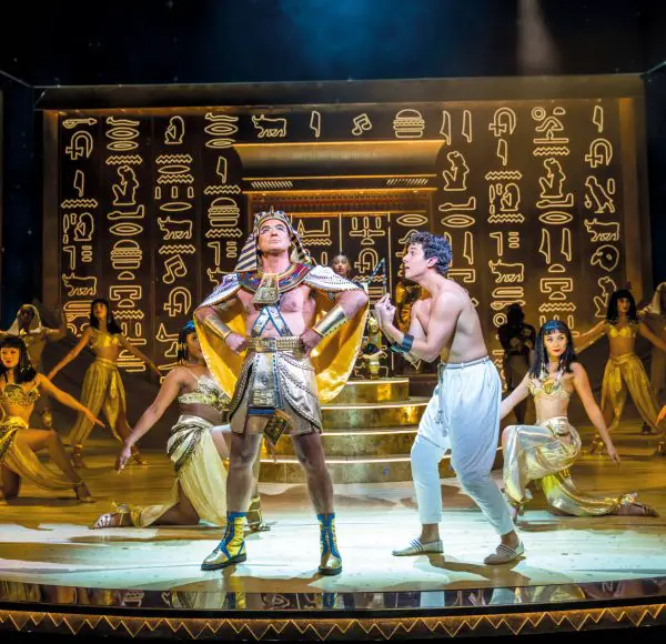 A scene from Joseph and The Amazing Technicolor Dreamcoat by Andrew Lloyd Webber and Tim Rice @ London Palladium. Directed by Laurence Connor,
(Opening 12-07-2021)
©Tristram Kenton 07-21
(3 Raveley Street, LONDON NW5 2HX TEL 0207 267 5550  Mob 07973 617 355)email: tristram@tristramkenton.com