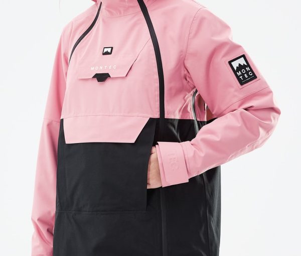 Montec Doom W Women's Ski Jacket Pink:Black Pocket