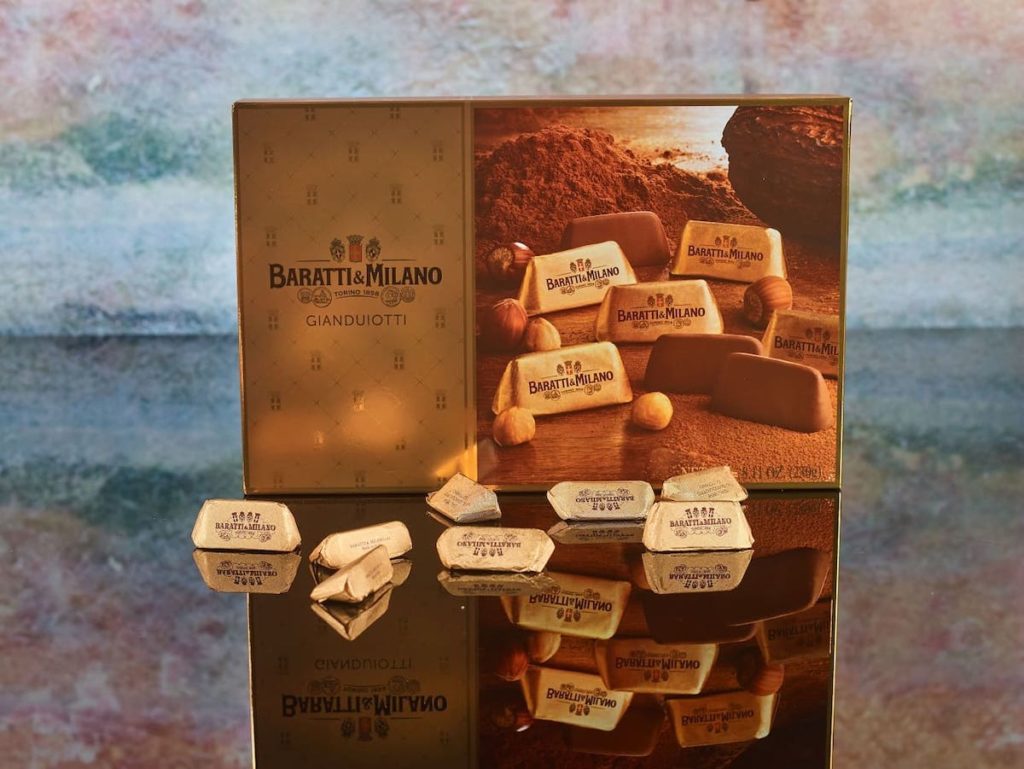 Italian Chocolates Gold Box Gianduiotto