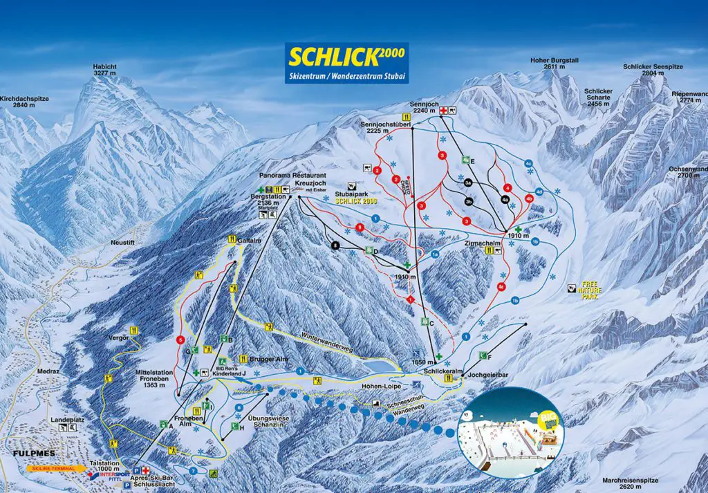 Schlick2000 Piste Map