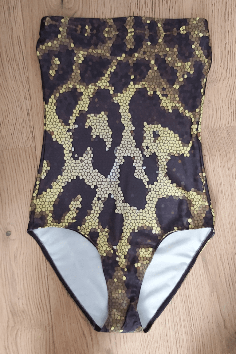 More than swim leopard print swimming costume
