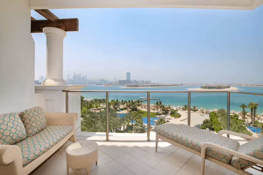 Waldorf Astoria Dubai balcony view