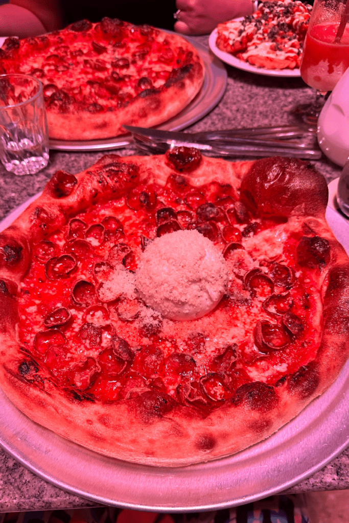 Pizza at LenoxEx Machina