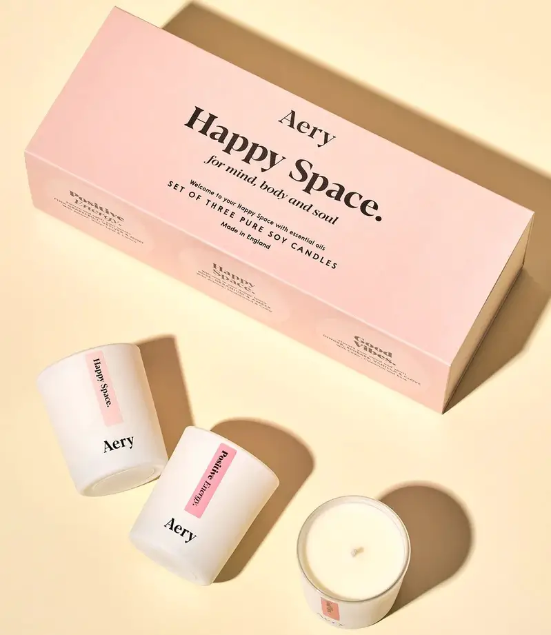 happiness scented candles