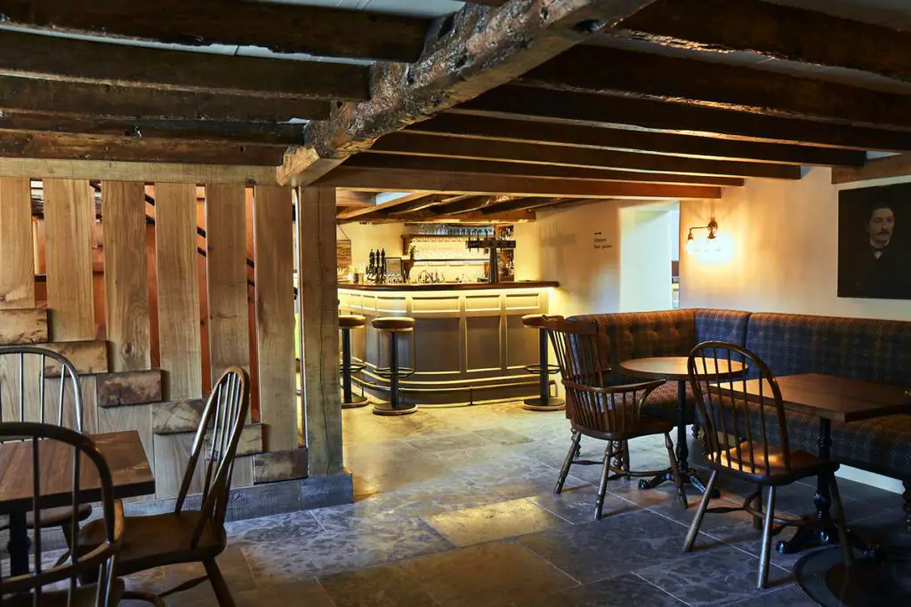 Bar and Dining area The Farmers Arms
