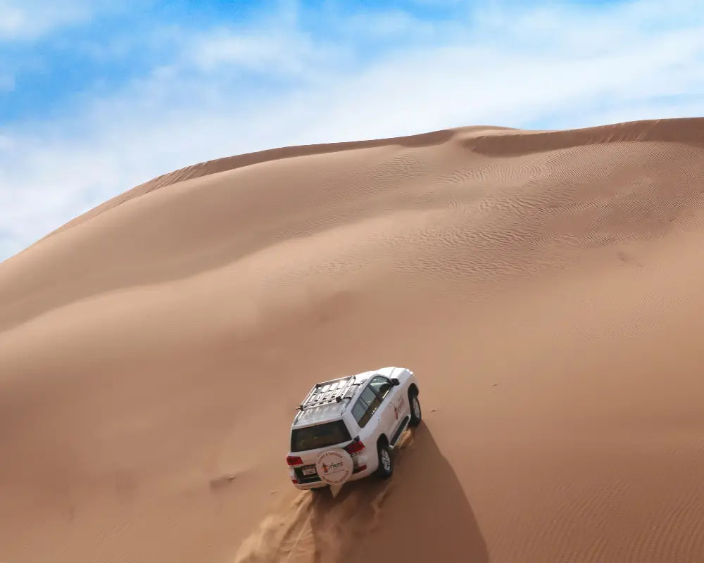 Dune bashing with Orient Tours UAE