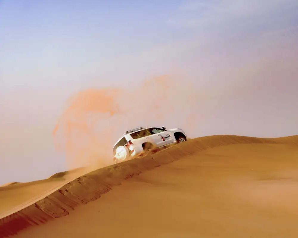 Dune bashing