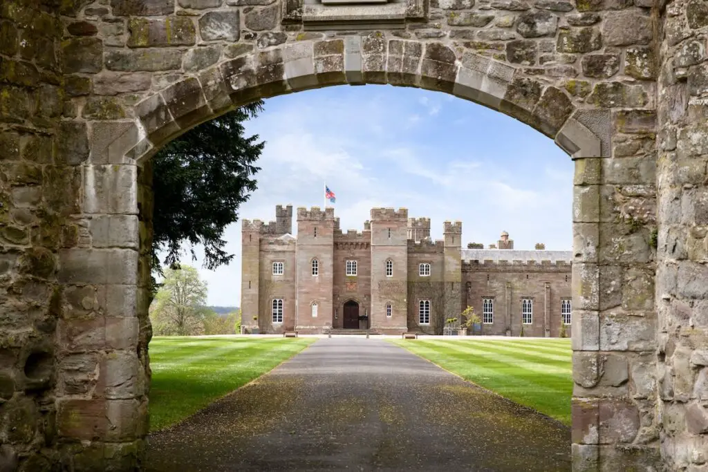 Medieval Archway to Scone Palace